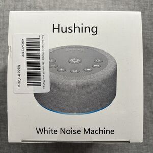 Hushing White Noise Machine Model: CWN-R5 (Light Gray) NIB